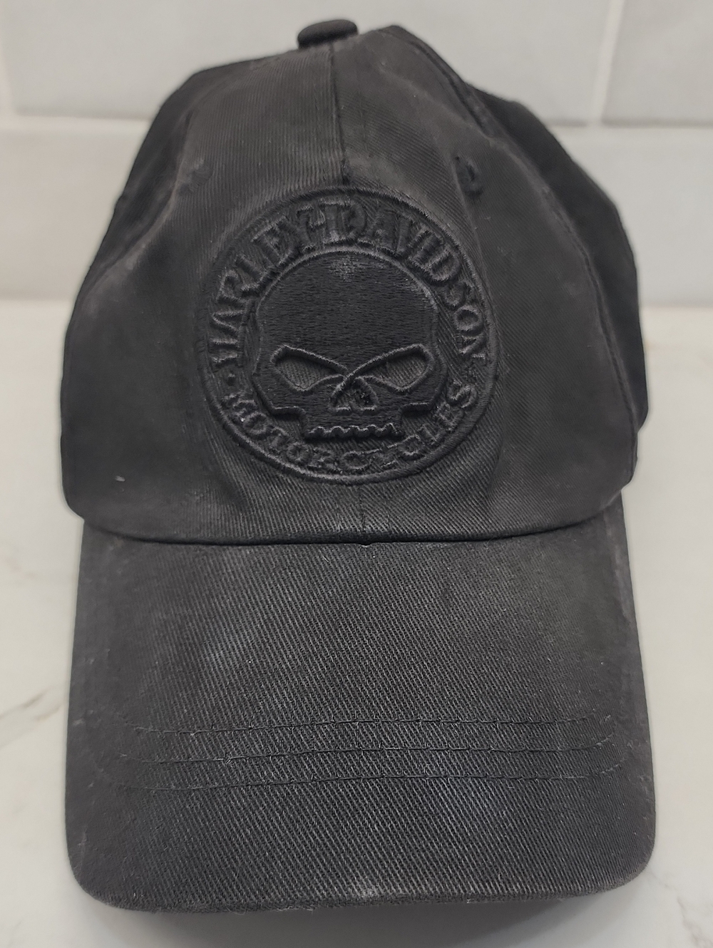 Harley Davidson Skull Baseball Hat